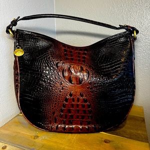 Brahmin shoulder bag, cocoa
